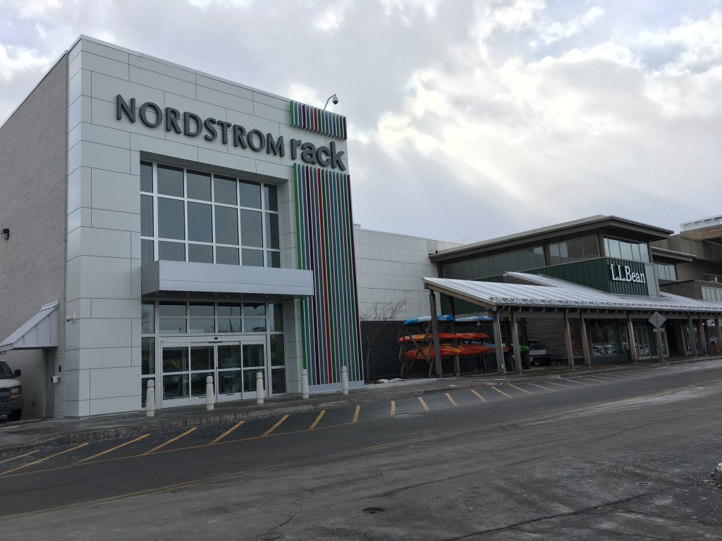 Checking out Nordstrom Rack at Colonie Center